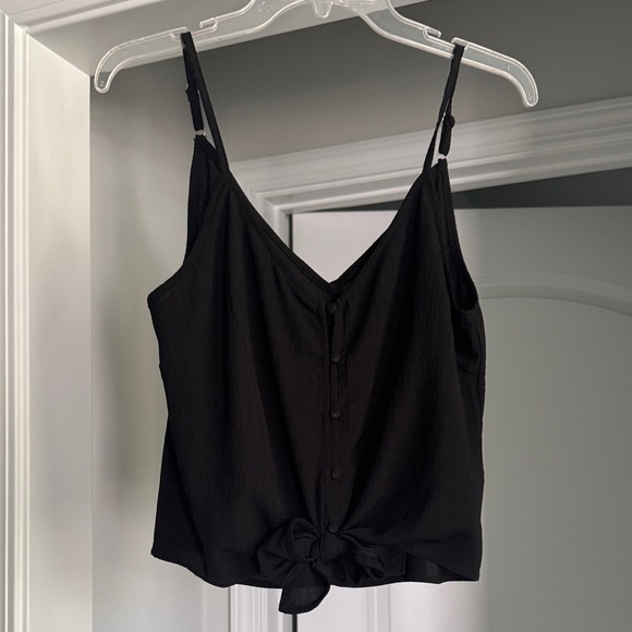 evelyn blue Tops - Elegant Black Women's Top